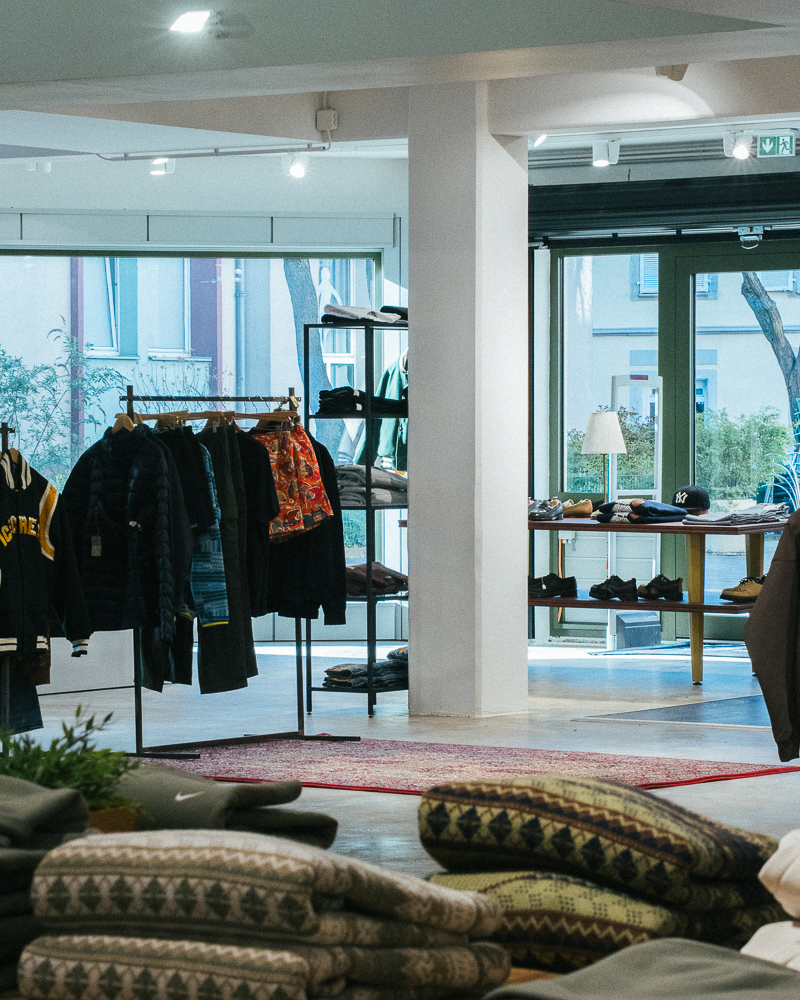 Vue générale du magasin